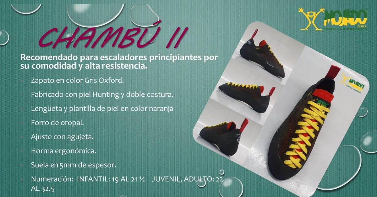 Zapatos de Escalada Chambú II (Mojado) - Imagen 2