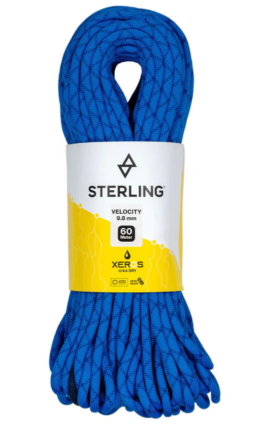Cuerda Dinamica Sterling Rope (Velocity 9.8 mm XEROS x 80M) - Imagen 2