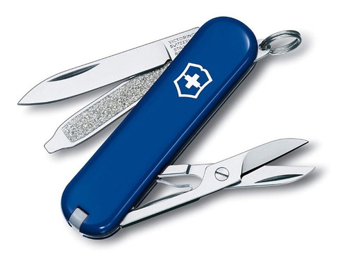 NAVAJA VICTORINOX CLASSIC SD BLUE TRANS - Imagen 2