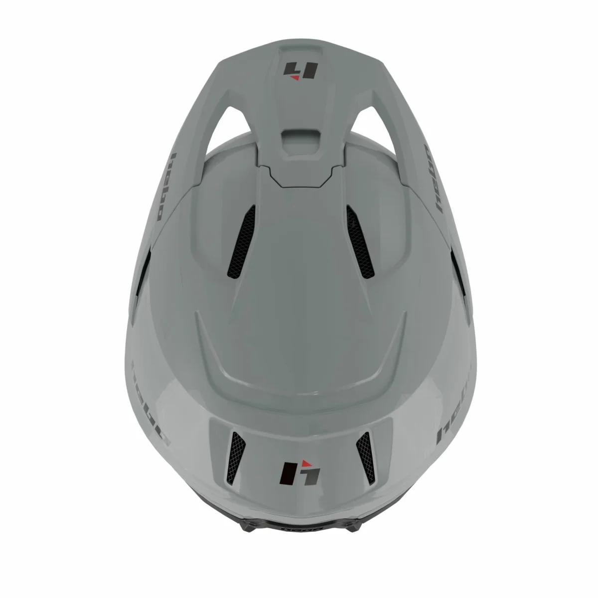 Casco Zone Pro Monocolor Gris - Imagen 4