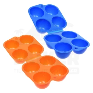 Contenedor para Huevos o "Huevera" para Transportar hasta 4 unidades