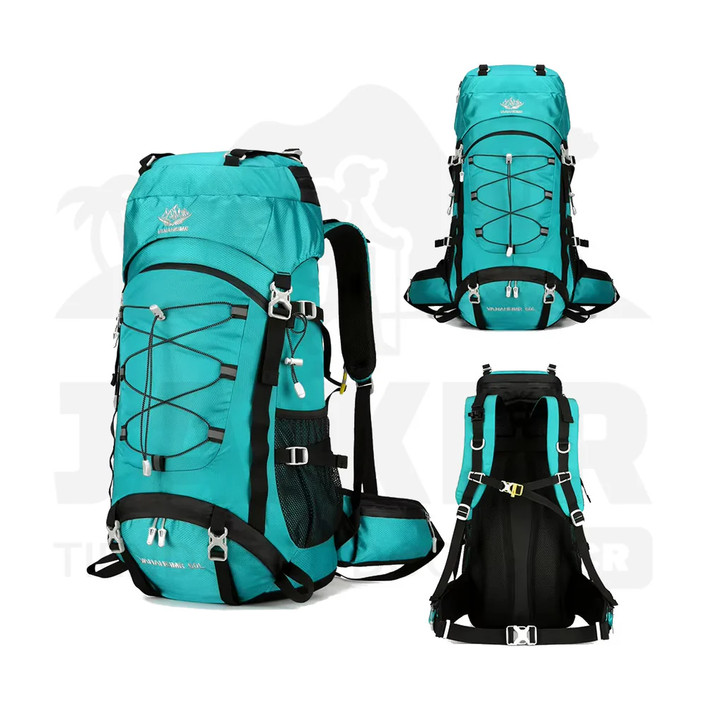 Mochila de Senderismo Vanaheimr de 60L con Cobertor Lluvia - Imagen 4