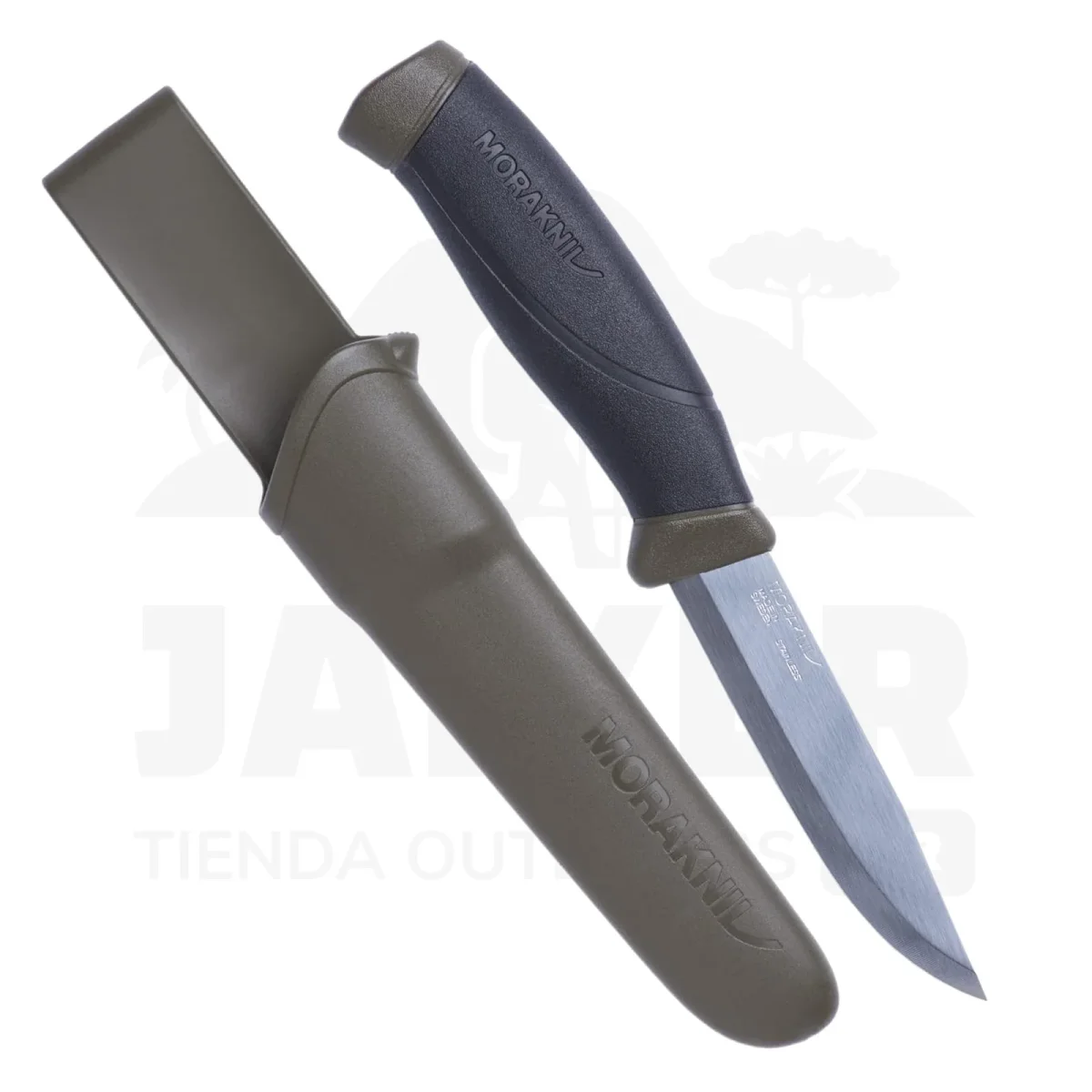 Cuchillo Morakniv Companion en Acero Inoxidable Hoja Completa 10cm - Imagen 3