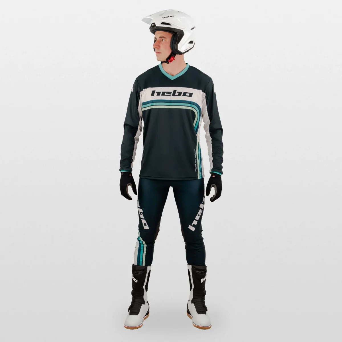 Camiseta Pro Trial Retro Verde - Imagen 4